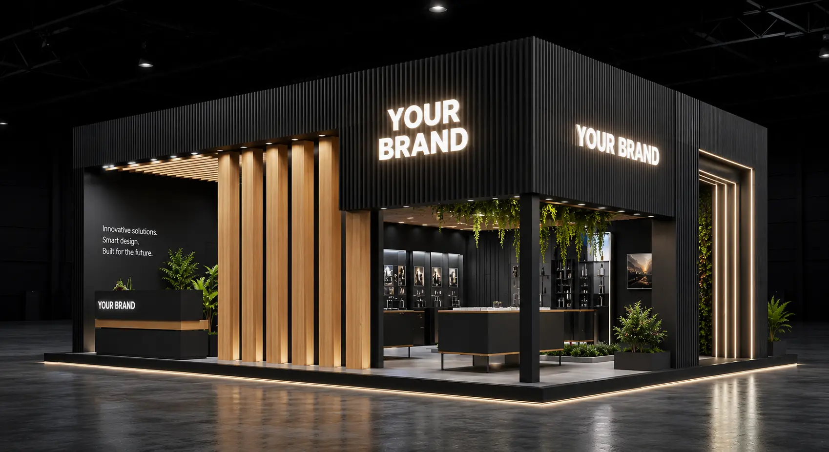 CaNova Creative fuar stant tasarımı ve uygulama projesi